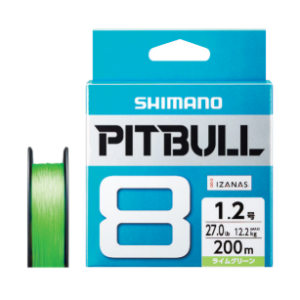 PITBULL PE钓鱼线 8编 200米1.2号